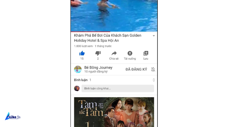 Cách bình luận trên youtube